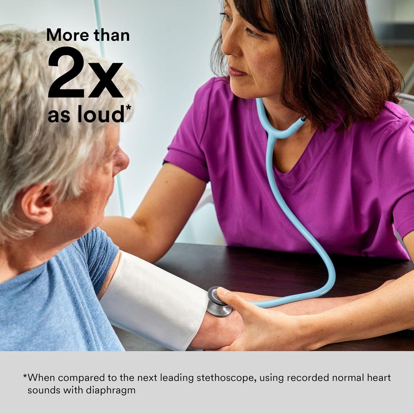 3M™ Littmann® Classic III™ Stethoscope, Stainless Chestpiece, Champagne Rose Satin Finish Tube, 5910C