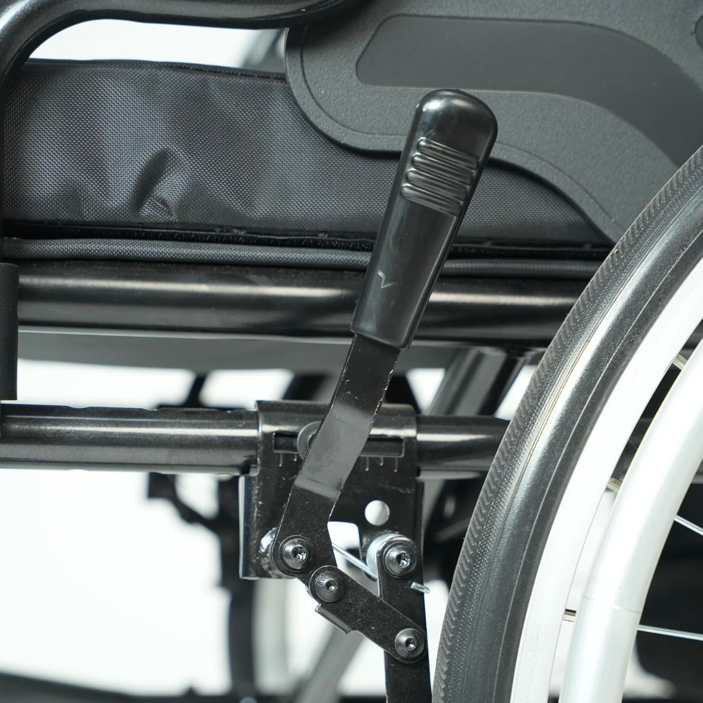 Forza Freedom 3000 Self-Propelled/Attendant Wheelchair for Elderly & Patients | 8” PU Castors and 24” Aluminium Rear Wheels with PU tires | Weight Capacity 125 kg | Lightweight Foldable Design