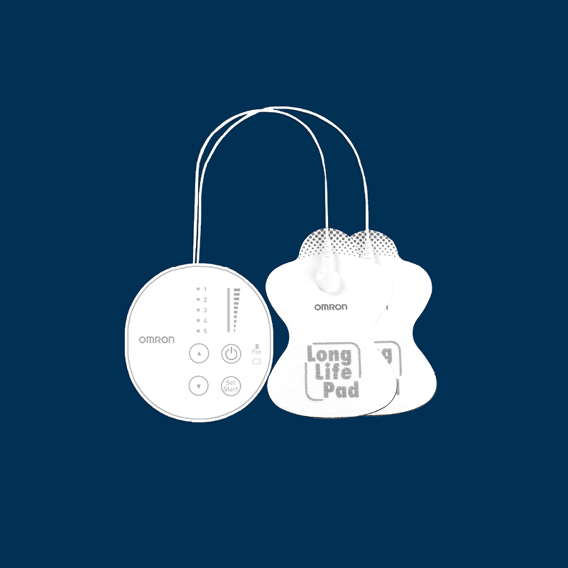 Omron HV-F013-AP Electrical Nerve Stimulator – Portable TENS Therapy Device for Drug-Free Pain Relief