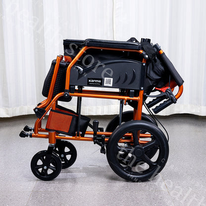 Karma Aurora 5 Compact Light Weight Foldable Wheelchair On Rent