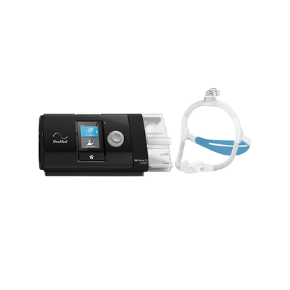 Resmed AirSense™ 10 Autoset Tripack 4G CPAP Machine With Airfit Airfit N30I Nasal Mask Combo