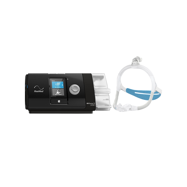 Resmed AirSense™ 10 Autoset Tripack 4G CPAP Machine With Airfit Airfit N30I Nasal Mask Combo