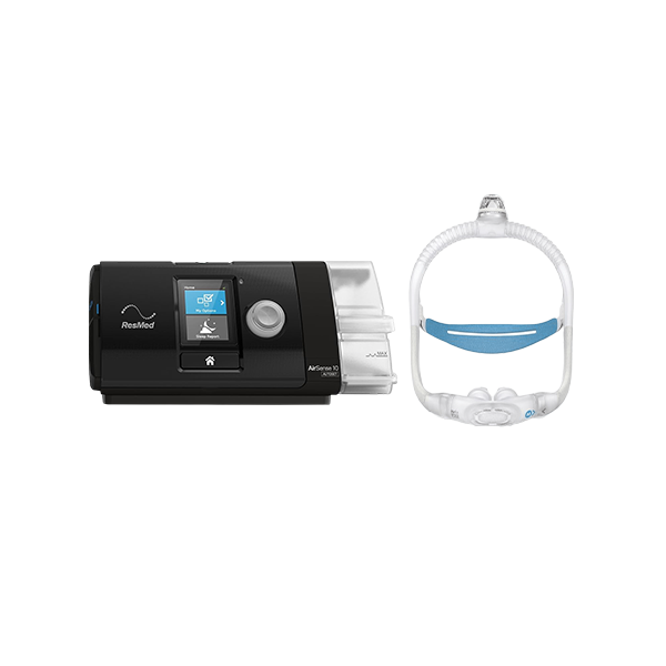 Resmed AirSense™ 10 Autoset Tripack 4G CPAP Machine With Airfit P30I Nasal Mask Combo