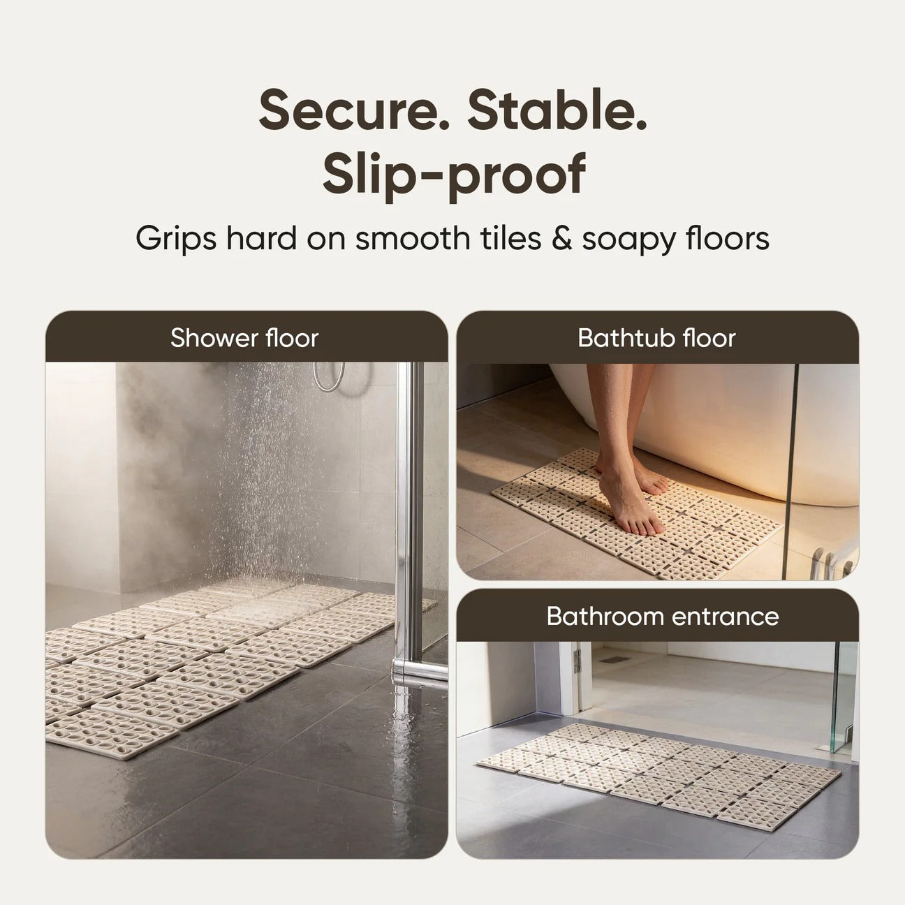 Frido Anti Slip Bath Mat