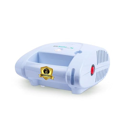 BPL Medical Technologies Breathe Ezee Nebulizer Machine Kit For Child And Adult, Portable Nebulizer - White (N5)