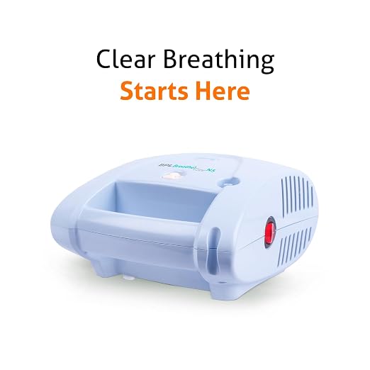BPL Medical Technologies Breathe Ezee Nebulizer Machine Kit For Child And Adult, Portable Nebulizer - White (N5)
