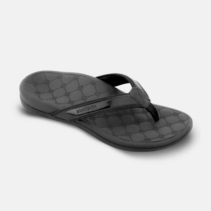 Soul Touch Bella - Black Comfort Slippers