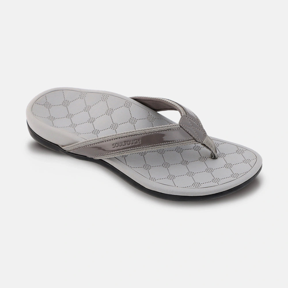 Soul Touch Bella - Grey Comfort Slippers