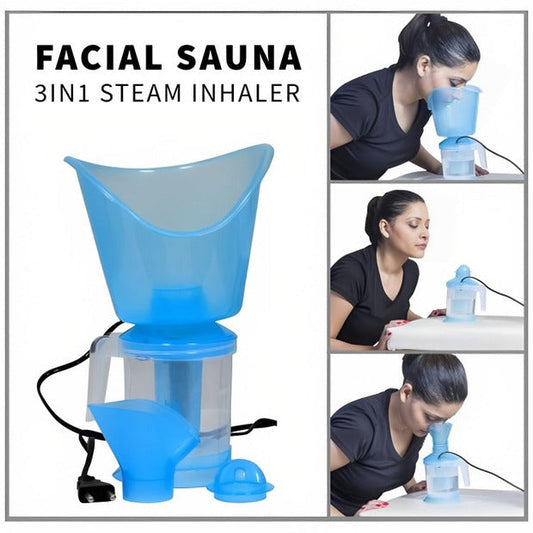 Star 3 IN 1 Steam Inhaler – Versatile Steam Therapy for Cold & Respiratory Relief