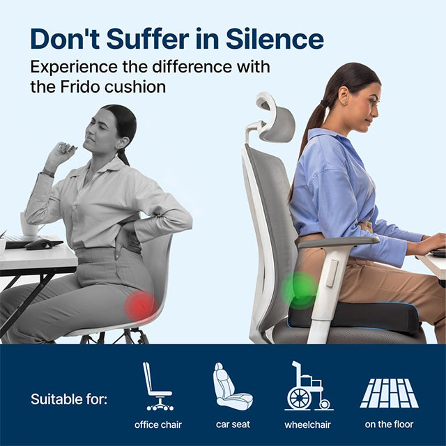 Frido Ultimate Piles Pain Relief Seat Cushion