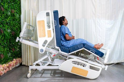 Midmark Janak EX4411 Motorised I.C.U  5 Function Hospital Bed On Rent