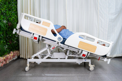 Midmark Janak EX4411 Motorised I.C.U  5 Function Hospital Bed On Rent