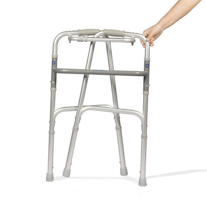 Forza Freedom Plain Aluminium Foldable Walker On Rent