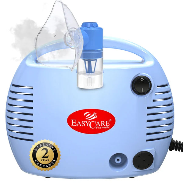 EASYCARE EC7022 Compact Nebulizer Machine | Portable Respiratory Therapy Device for Fast Relief | Made in India | 1-Year Warranty