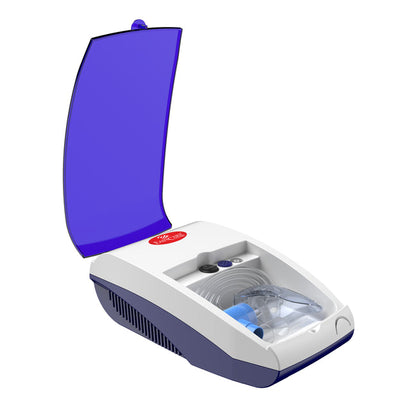 EASYCARE Compartment Nebulizer Machine | Portable Compressor Nebulizer for Adults and Children | Made in India | Low Noise | 1-Year Warranty (EC7720)