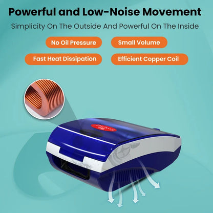 EASYCARE Compartment Nebulizer Machine | Portable Compressor Nebulizer for Adults and Children | Made in India | Low Noise | 1-Year Warranty (EC7720)