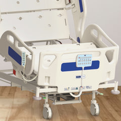 Midmark Janak EX6000 Plus ICU Motorised 5-Function Bed - Advanced Hospital Bed On Rent