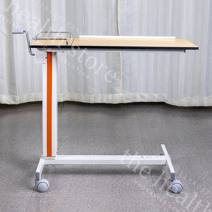 Midmark Janak AX1012A Deluxe Adjustable Bedside Manual Food Table