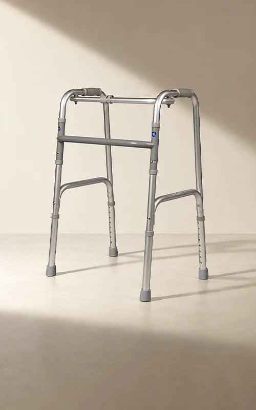 Forza Freedom Plain Aluminium Foldable Walker