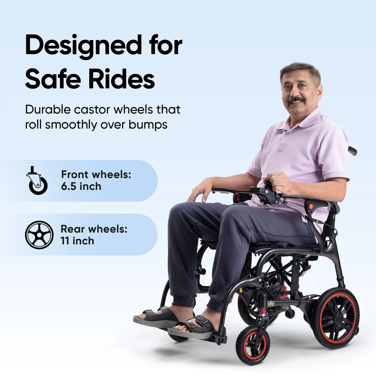 Frido Carbon Fiber X Electric Wheelchair