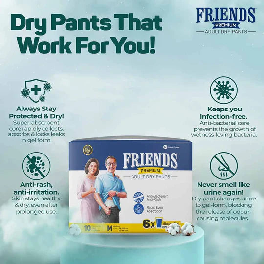 Friends Premium Adult Dry Pants - Pant Style