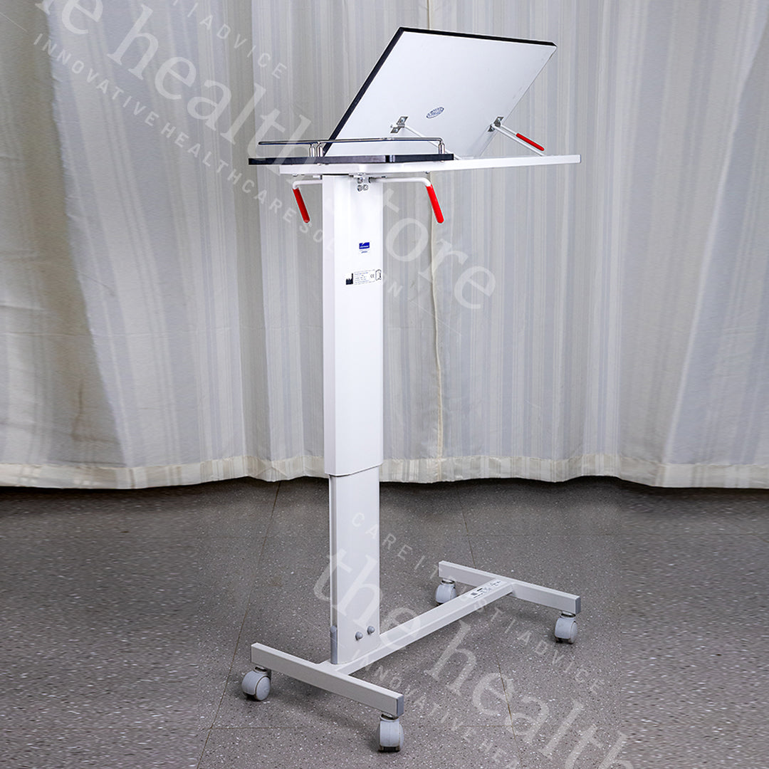 Midmark Janak AX1016A Deluxe Adjustable Bedside Food Table On Rent
