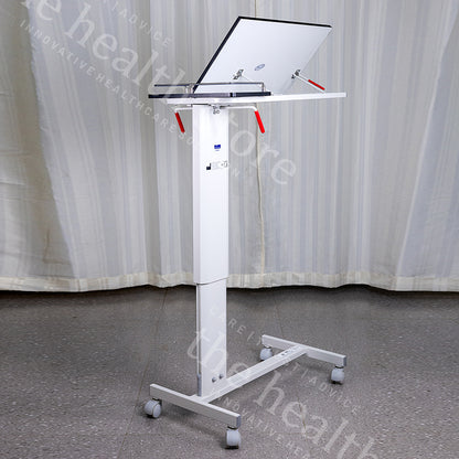 Midmark Janak AX1016A Deluxe Adjustable Bedside Food Table On Rent