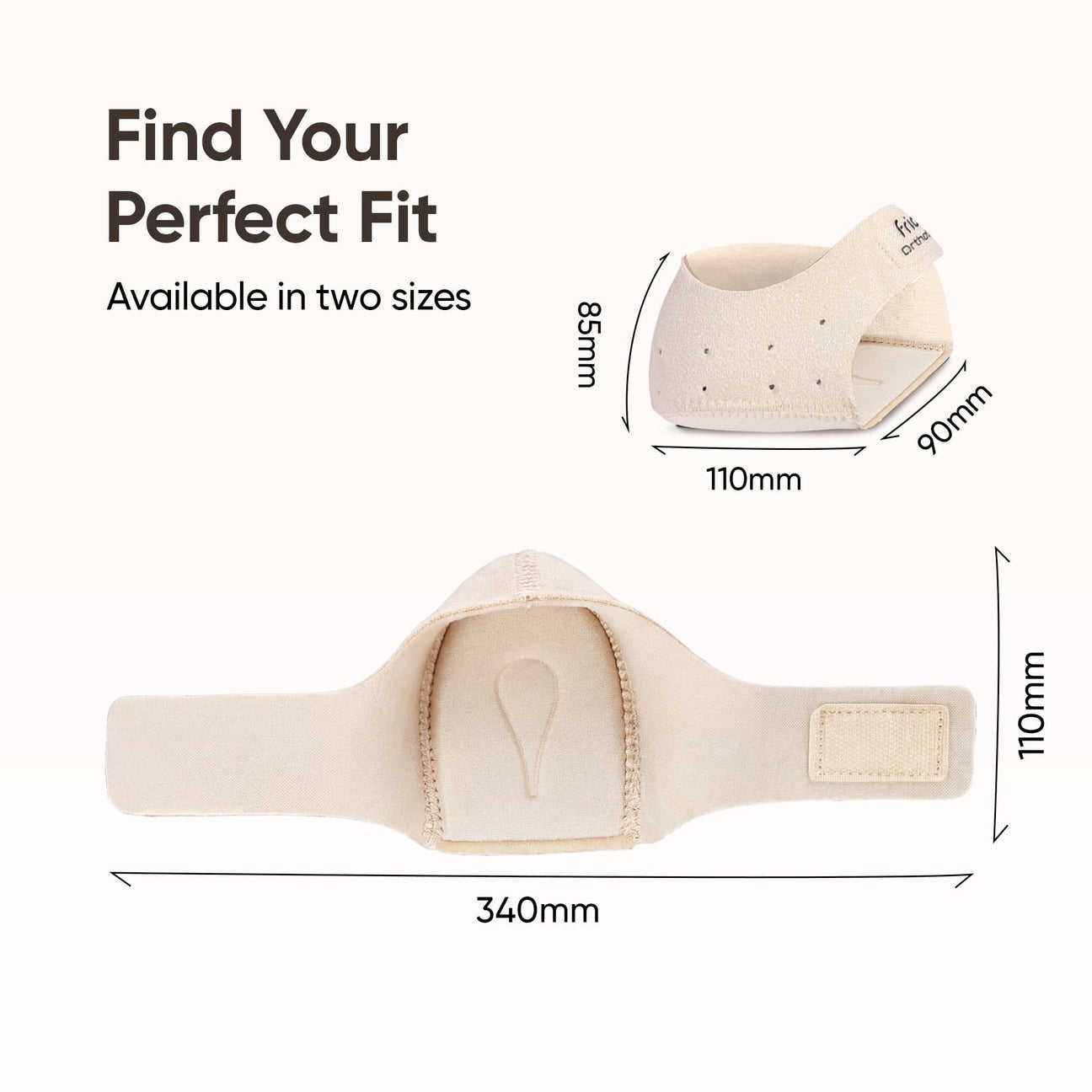 Frido Orthotics Heel Protector for Heel Pain Relief