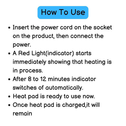 Star Ortho Rechargeable Heating Pad