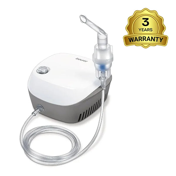 Beurer IH 18 Nebulizer Machine for Kids & Adults, Compressed Air Technology, Full Mask Kit Included