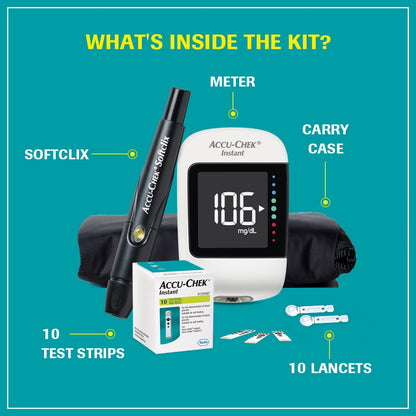Accu-Chek Instant Smart Blood Glucose Meter with Bluetooth