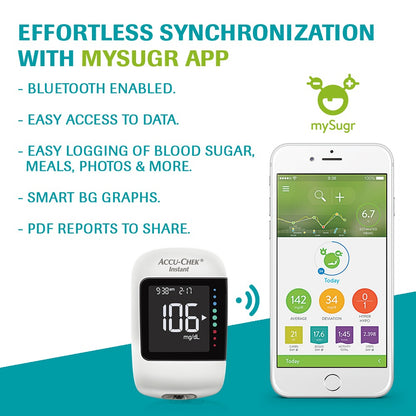 Accu-Chek Instant Smart Blood Glucose Meter 