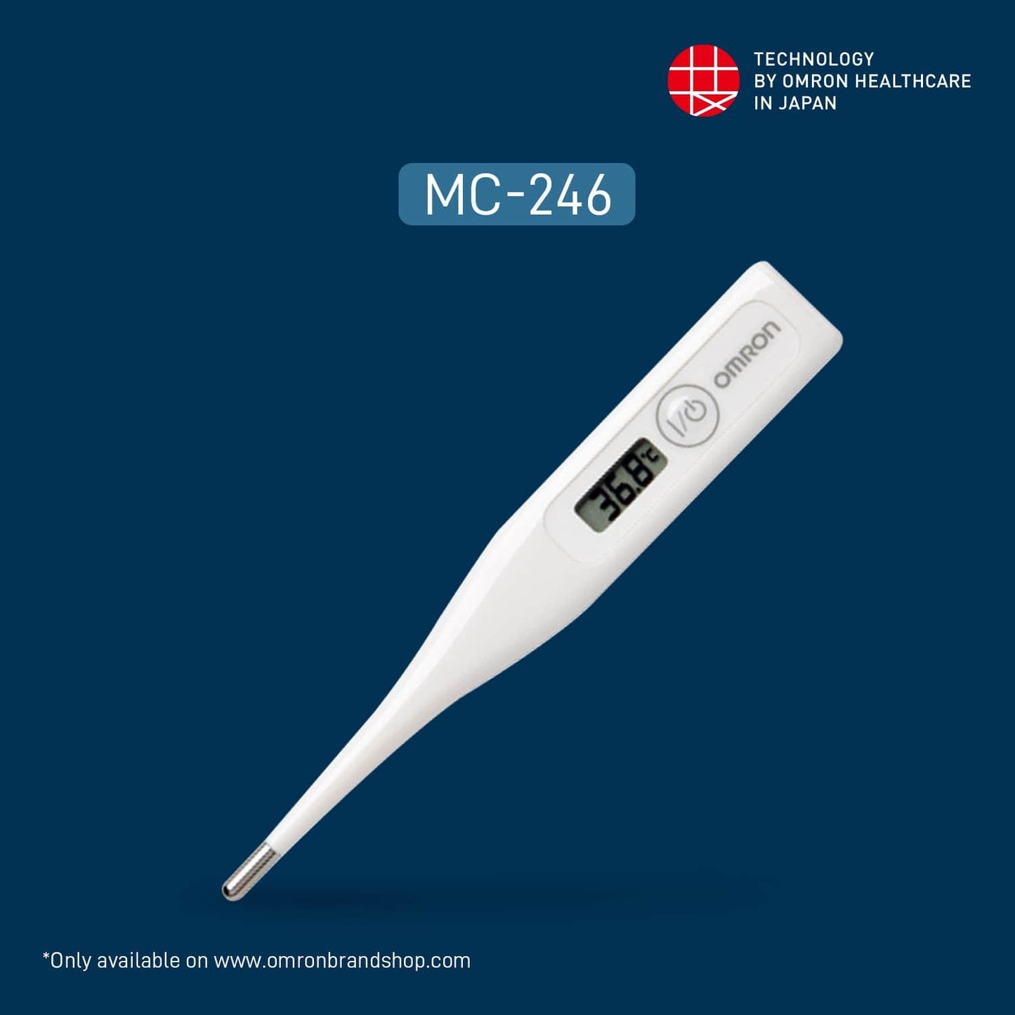 Omron MC 246  Electronic Thermometer