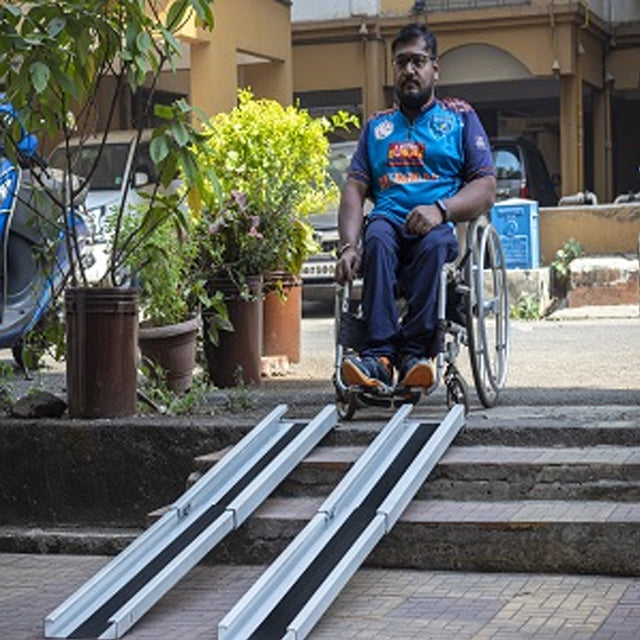 AccRed Telescopic Wheelchair Ramp On Rent