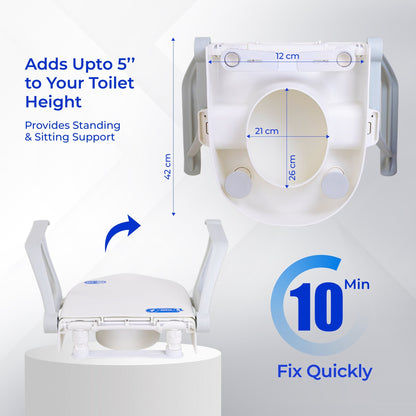 Mexple Raixerse Raised Premium Commode Toilet Elevator