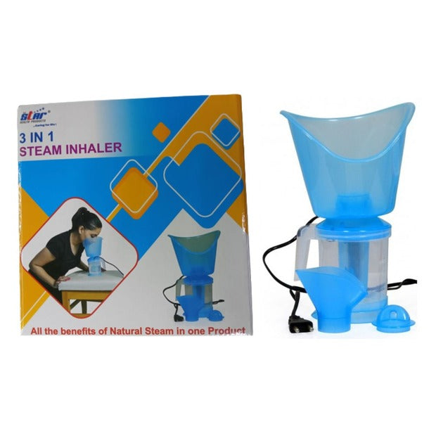 Star 3 IN 1 Steam Inhaler – Versatile Steam Therapy for Cold & Respiratory Relief