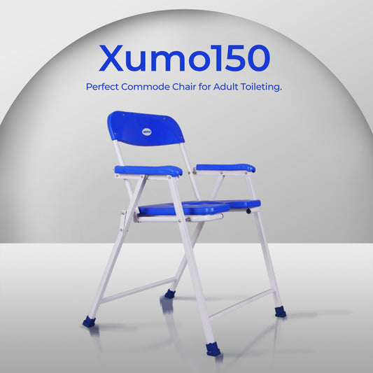 Mexple Xumo 150 Foldable Daily Commode Chair