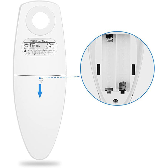 Sonmol Digital Spirometer – Peak Flow Meter (PEF) & FEV1 With BLE