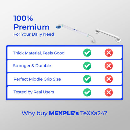 Mexple TeXXa 24 High Grade ABS Anti Slip Grab Bar