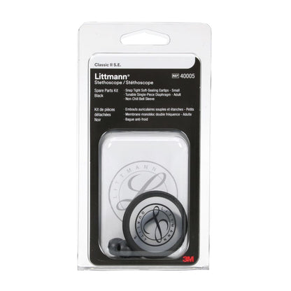3M™ Littmann® Stethoscope Spare Parts Kit 40005 Classic II S.E., Black