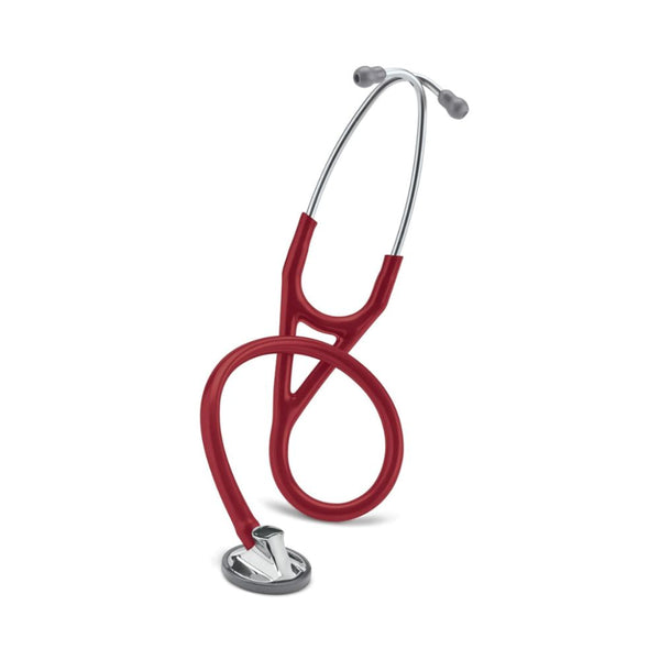 3M™  Littmann® Master Cardiology™ Stethoscope, 2163, Standard-Finish Chestpiece, Burgundy Tube, 27 in, 3 Each/Case