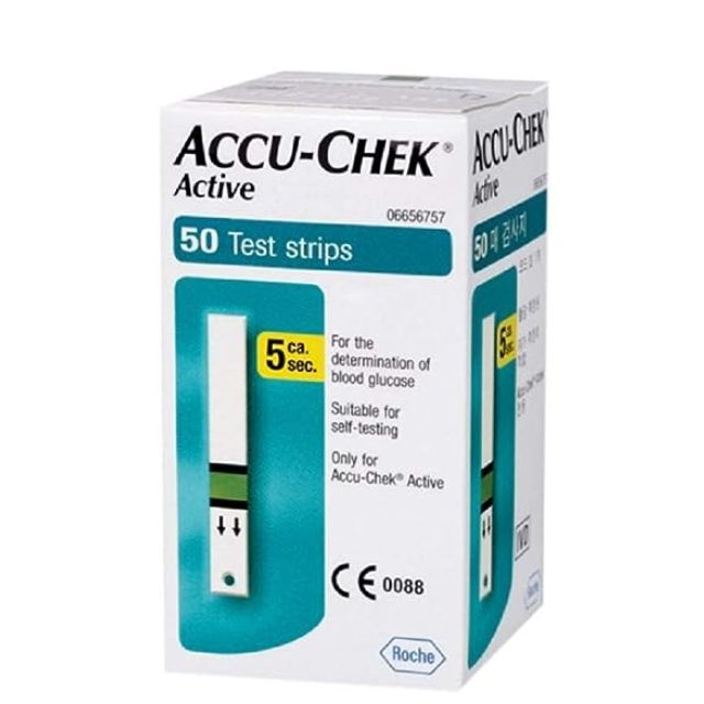 Accu-Chek Active Strips, Pack of 50