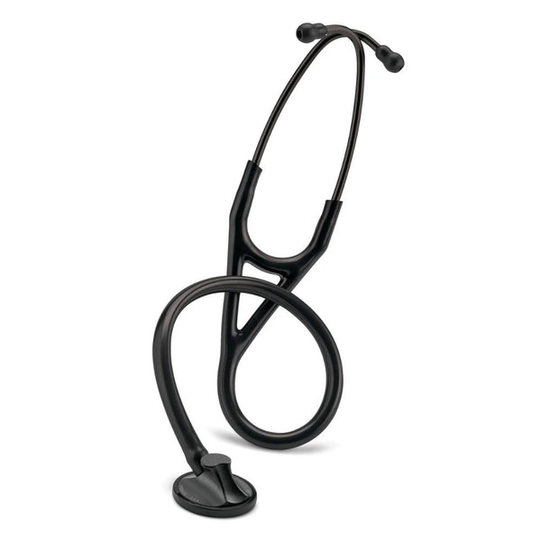 3M™ Littmann® Master Cardiology™ Stethoscope, 2161, Black Plated Chestpiece and Eartubes, Black Tube, 27 in, 3 Each/Case