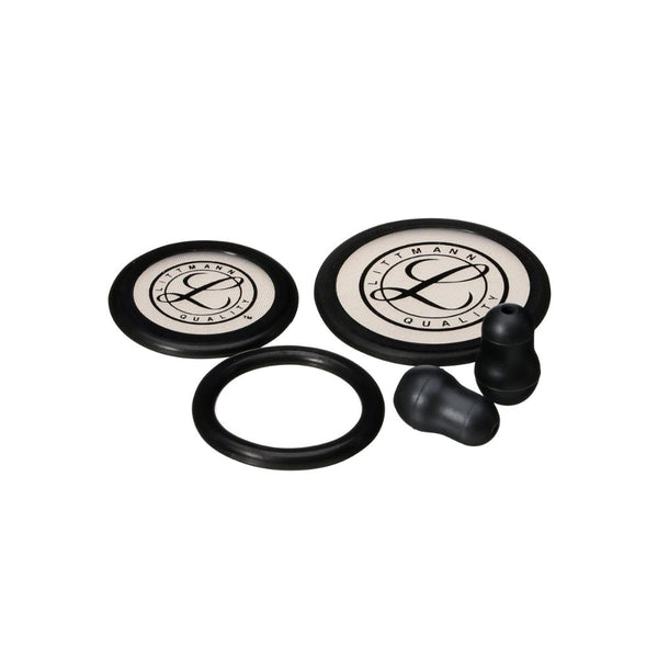 3M™ Littmann® Stethoscope Spare Parts Kit Classic III™ Cardiology IV™ and CORE, 40016, Black, 10 Kit/Case