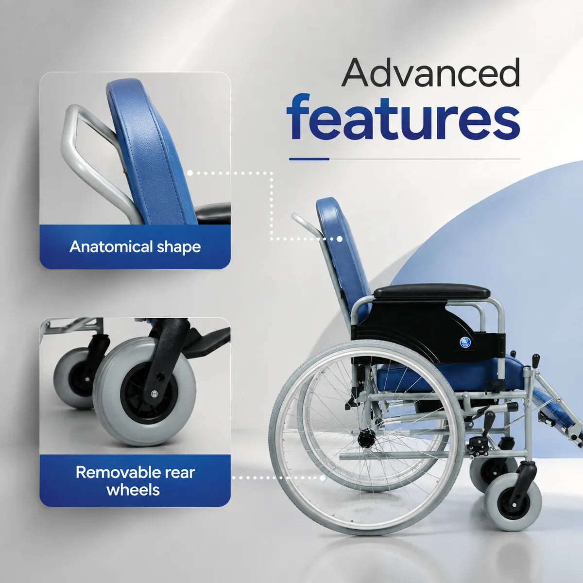 9300 Reclining Wheelchair