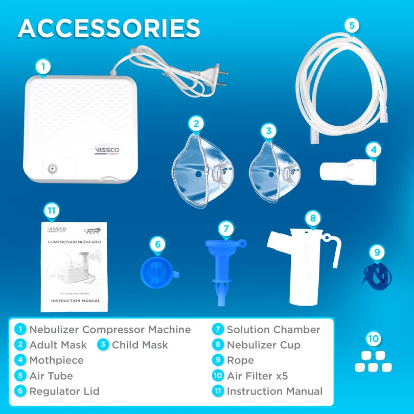 Vissco Compressor Nebulizer