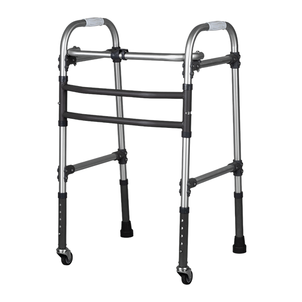 Vissco 2902 Dura Max Aluminium Walker with Wheels On Rent