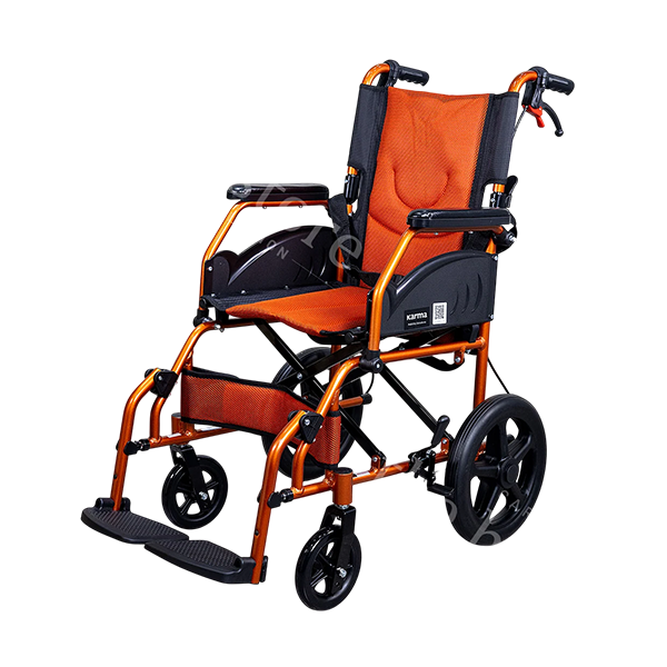 Karma Aurora 5 Compact Light Weight Foldable Wheelchair On Rent
