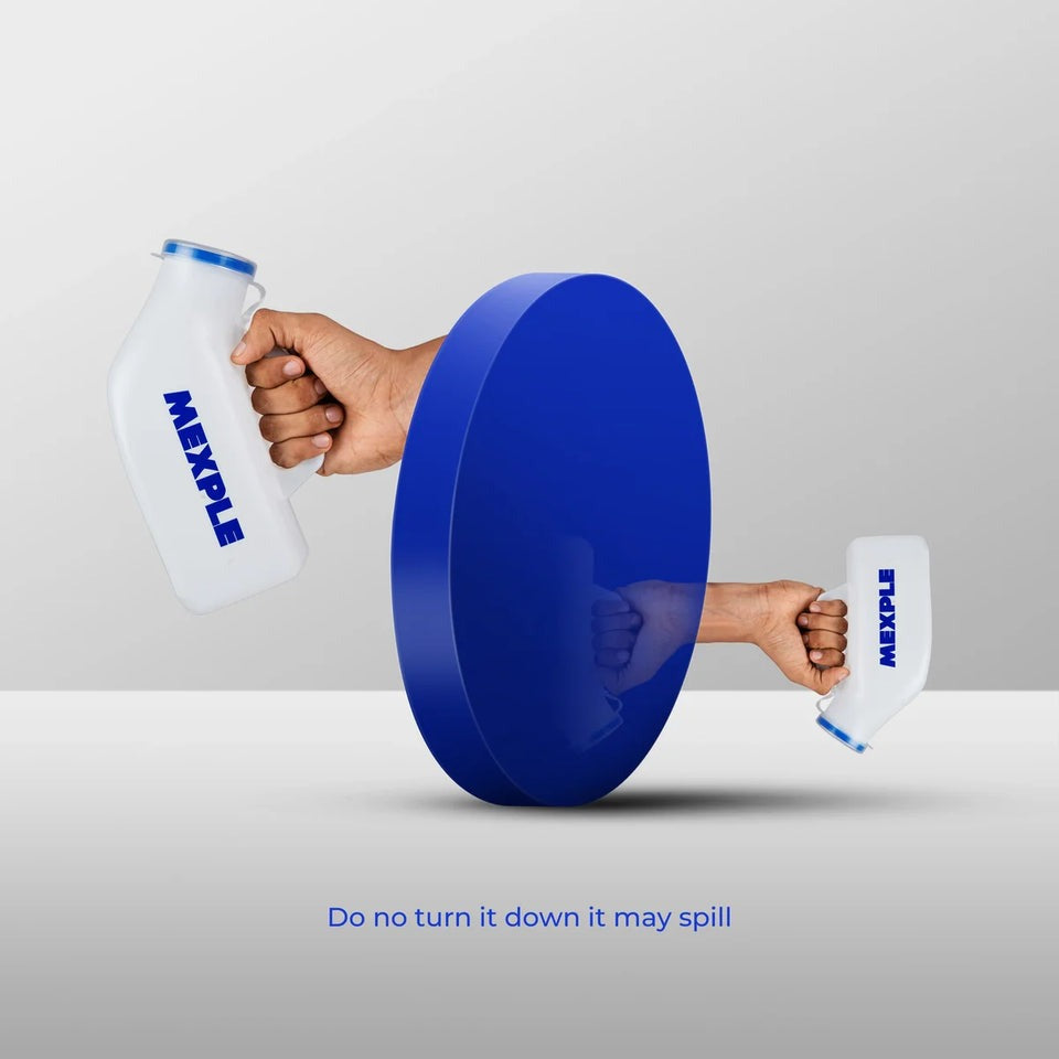 Mexple Urotank 1200ML Urinal Pee Pot For Men