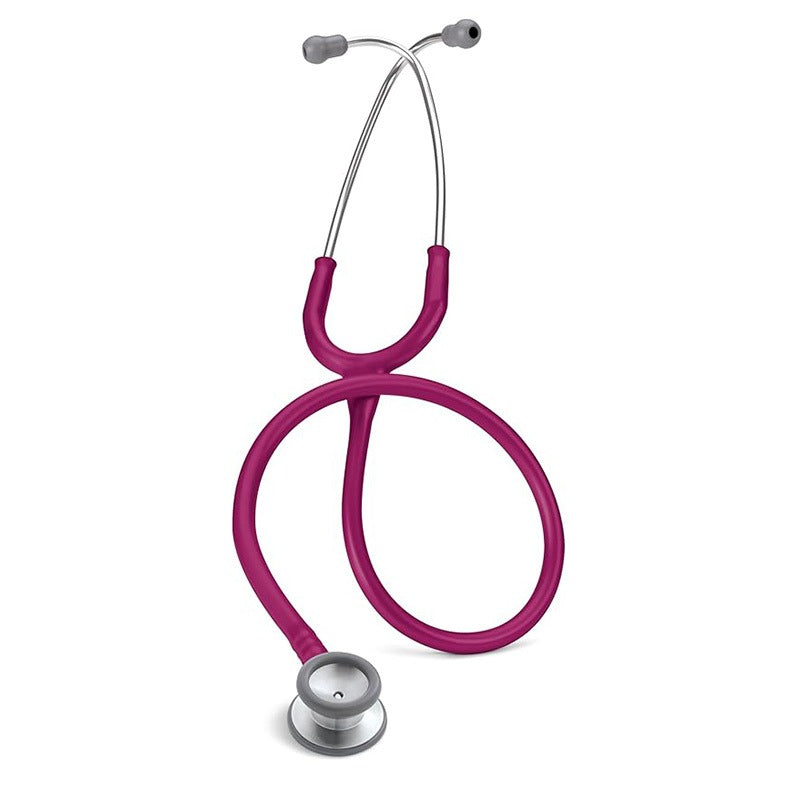 3M™ Littmann® Littmann® Classic II Pediatric Stethoscope, 2122, Standard-Finish Chestpiece, Raspberry Tube, 28 in, 3 Each/Case